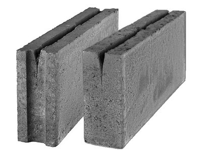 Камень перегородочный (бетонный блок) СКЦ 2Р-13 ПГ